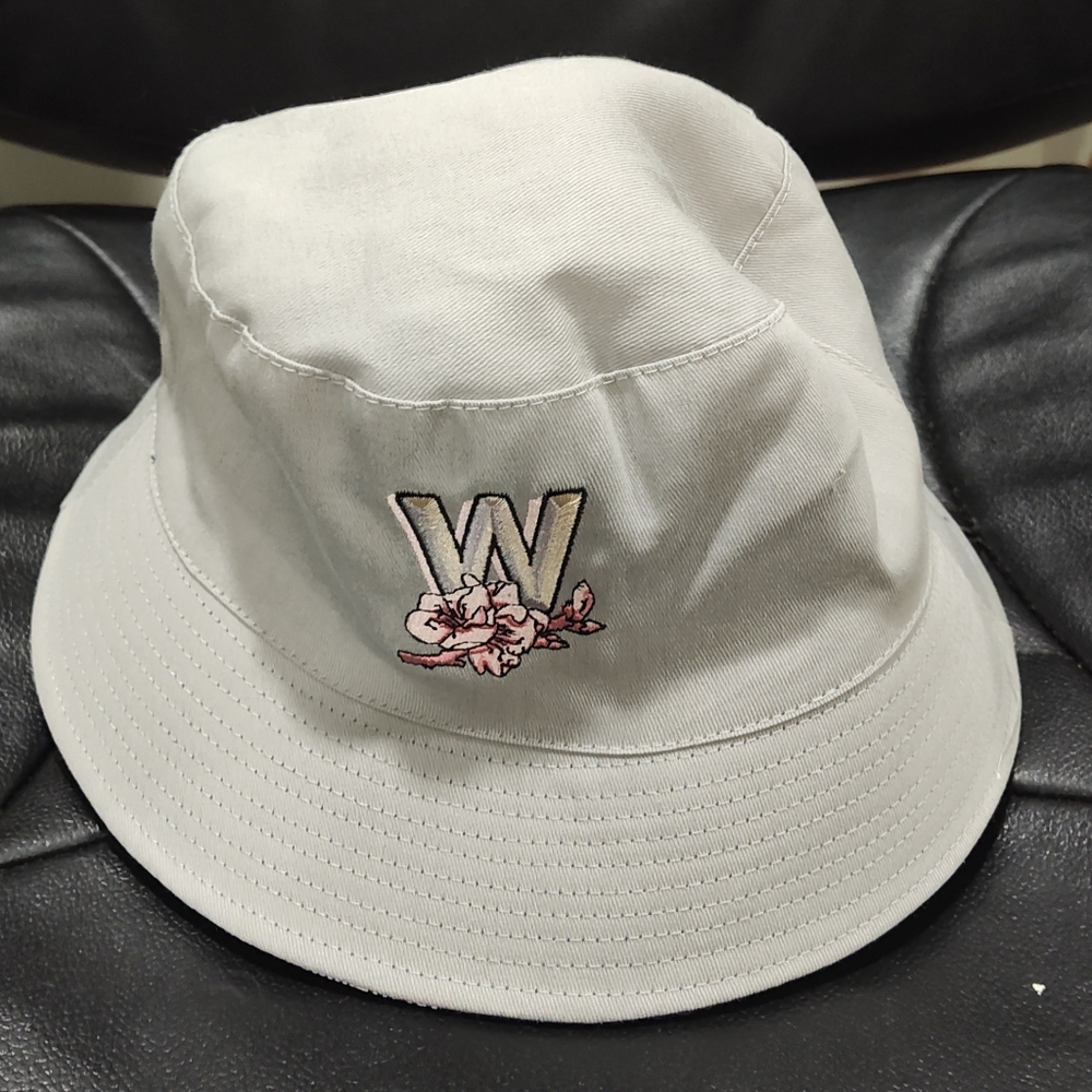 New*  Washington Nationals MLB Reversible Cherry Blossom Bucket Hat SGA 2024 OS